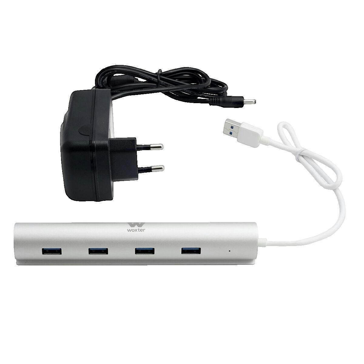 Woxter Hub USB Woxter Hub 73 Argenté 7 ports USB 3.0