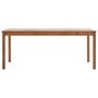 Voir la diapositive 2 : VIDAXL Table a manger Marron miel 180x90x73 cm Bois de pin