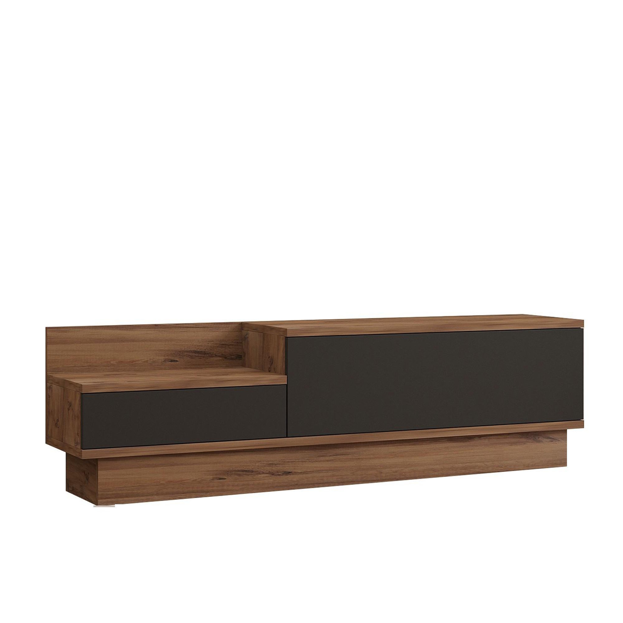 Habitat et Jardin Meuble tv en bois  asir  - 160 x 35 x 35 cm - marron