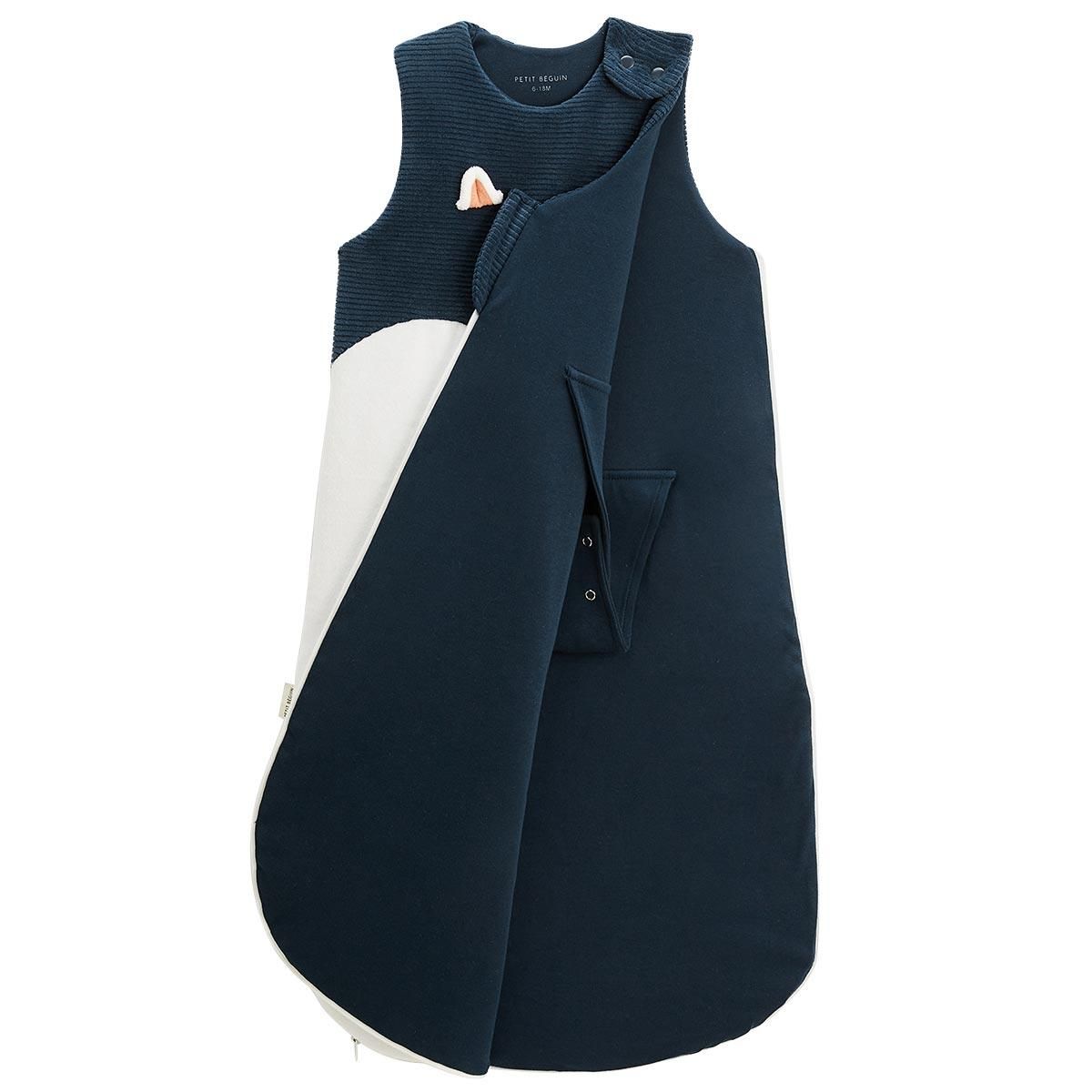 Petit Béguin Gigoteuse d'hiver en velours Cirque d'automne