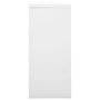 Voir la diapositive 3 : VIDAXL Armoire a portes coulissantes Gris 90x40x90 cm Acier