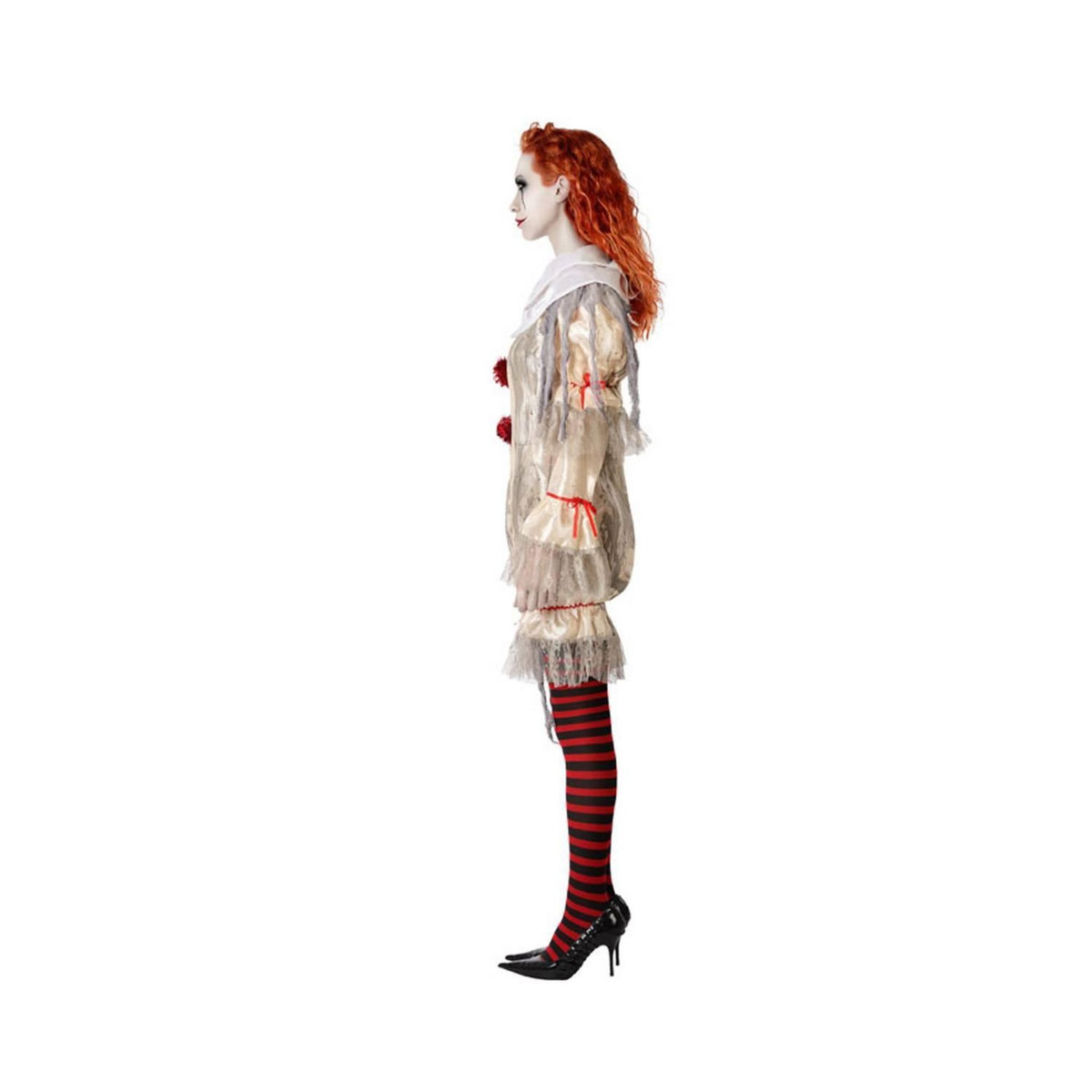 ATOSA Déguisement Clown Beige - Femme - XS/S