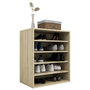 Voir la diapositive 4 : VIDAXL Armoire a chaussures Chene sonoma 60x35x70 cm Bois d'ingenierie