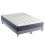 Voir la diapositive 1 : IDLITERIE Ensemble Matelas Ressort 7 zones + Mémoire de forme + Sommier KING STYLE Fabriqué en France