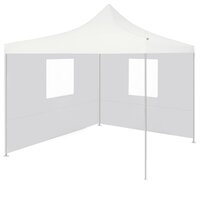 VIDAXL Toit de tente de reception 3x3 m Beige 270 g/m^2 pas cher 