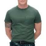 SUPERDRY T Shirt  Foncé Homme Superdry Essential. Coloris disponibles : Vert