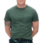SUPERDRY T Shirt  Foncé Homme Superdry Essential. Coloris disponibles : Vert