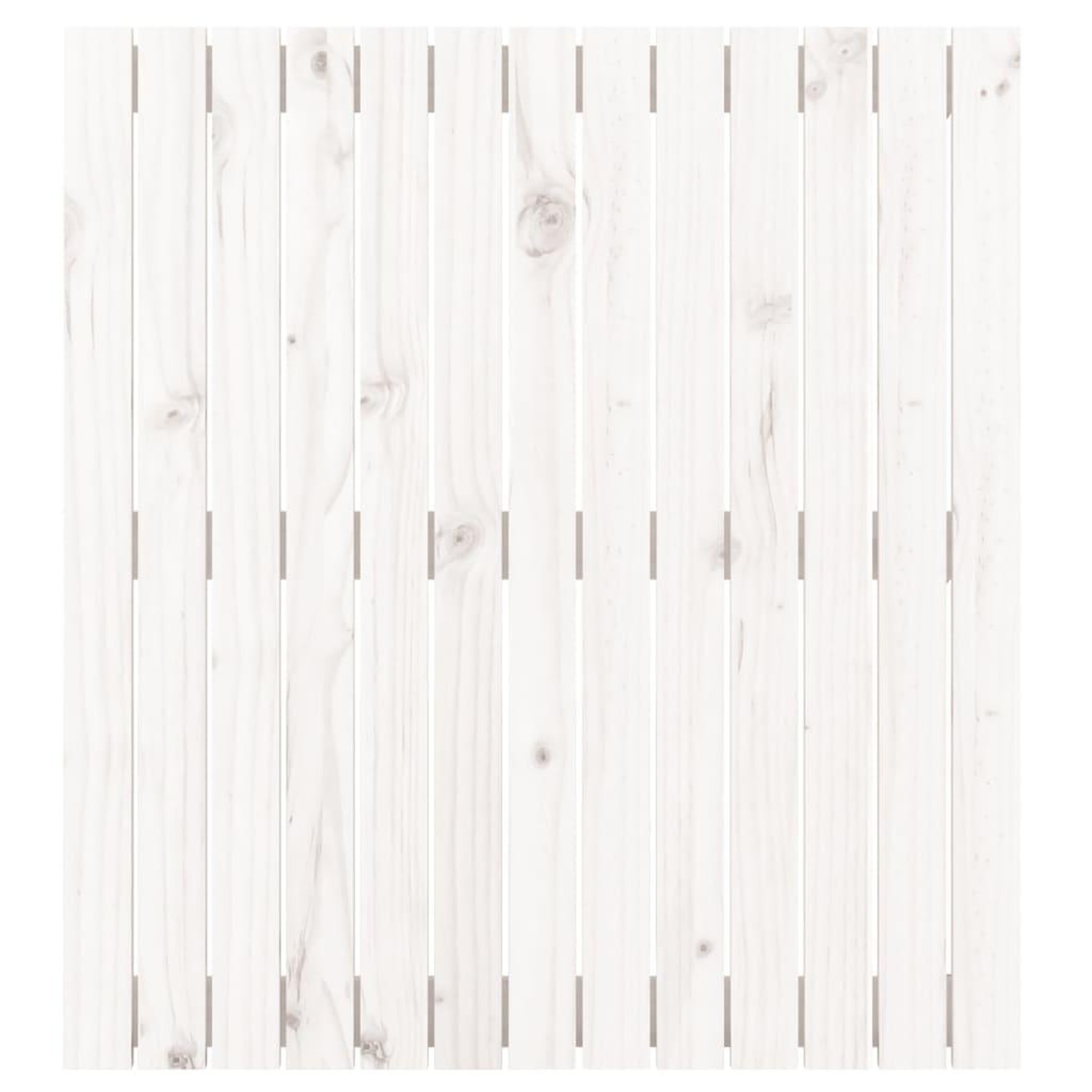 Voir la diapositive 4 : VIDAXL Tete de lit murale Blanc 82,5x3x90 cm Bois massif de pin