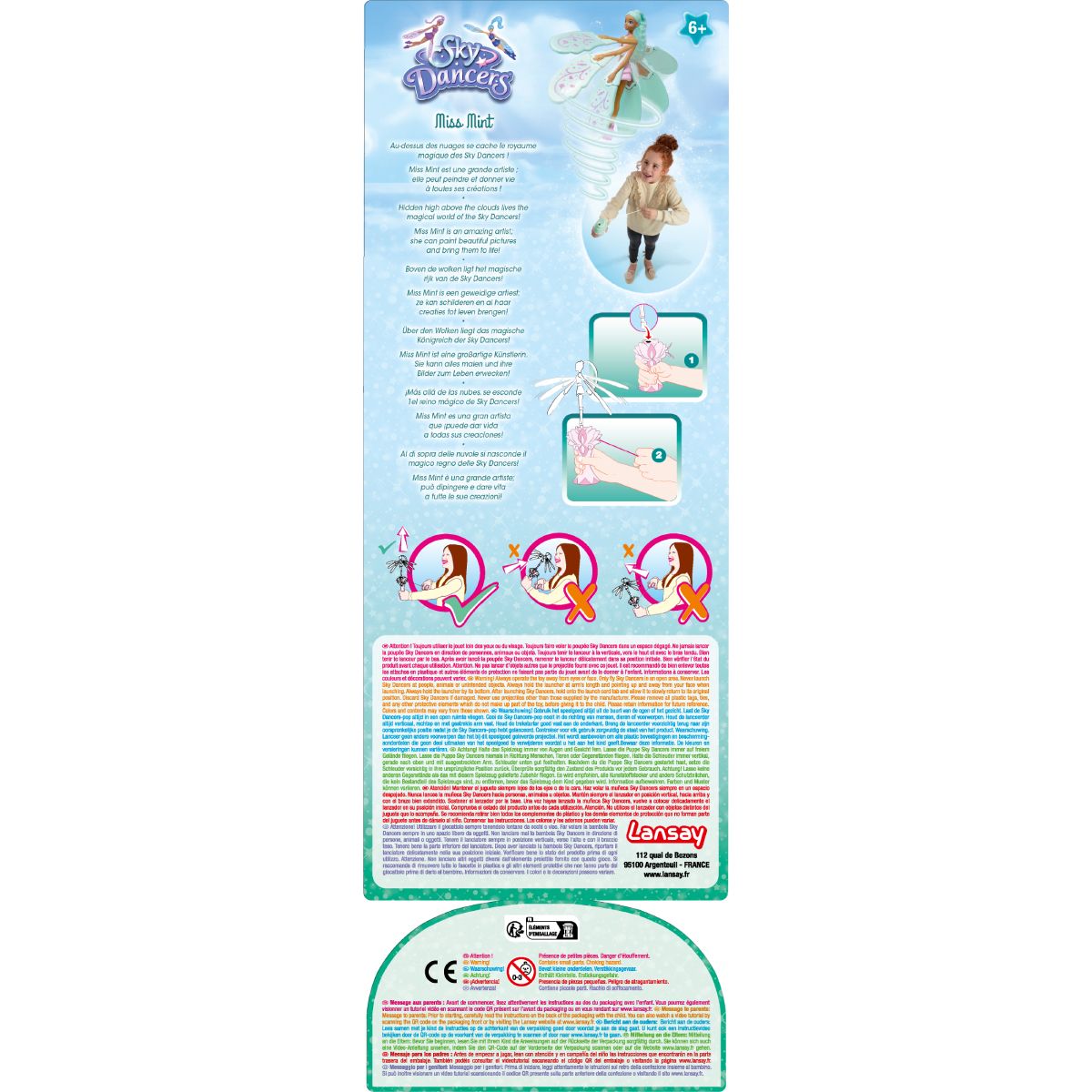 LANSAY Sky Dancers Miss Mint