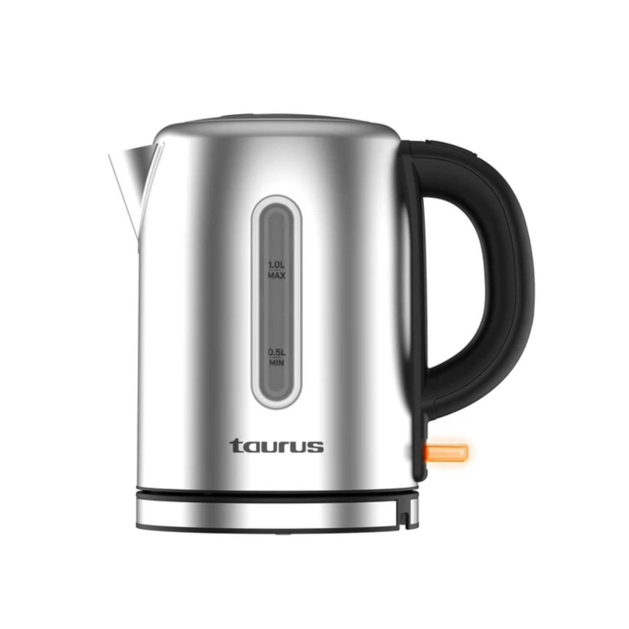 Voir la diapositive 1 : Taurus Bouilloire sans fil 1l 2200w inox - KE2206X