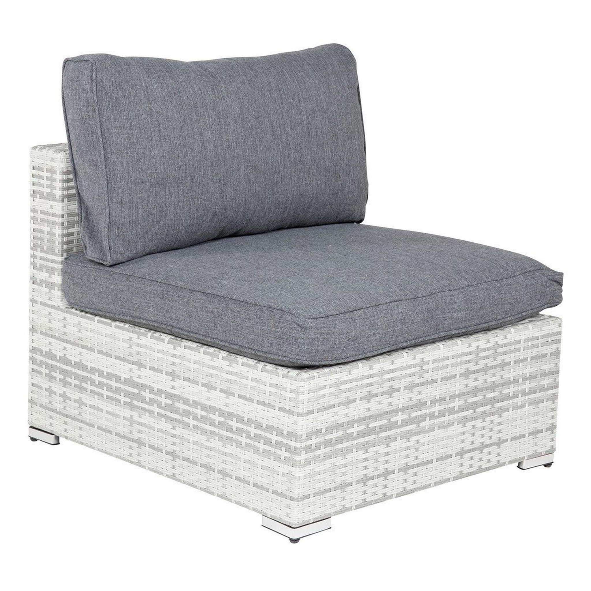 Paris Prix Module canapé de jardin  amazona  87cm blanc
