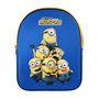 Voir la diapositive 1 : Bagtrotter Bagtrotter - Les Minions - Sac à Dos Scolaire Goûter 31 cm - Bleu - 1 compartiment zippé - Bretelles Matelassées - Face Eva 3D - 25x11x32 cm - Matière Polyester - Sac à Dos Scolaire Maternelle