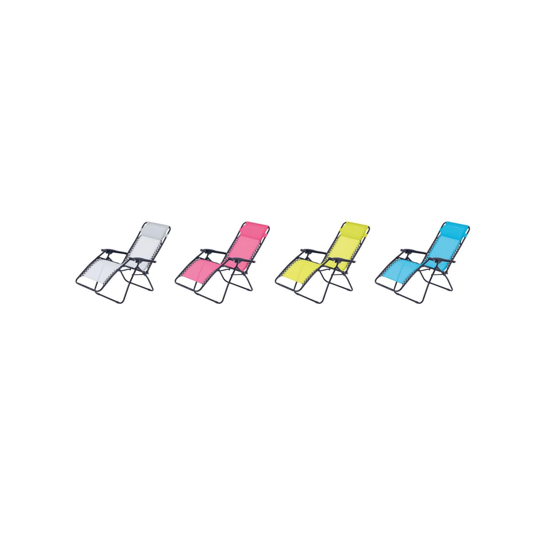 Voir la diapositive 3 : O'Colors Fauteuil relax de jardin - o'colors - multi positions - rose