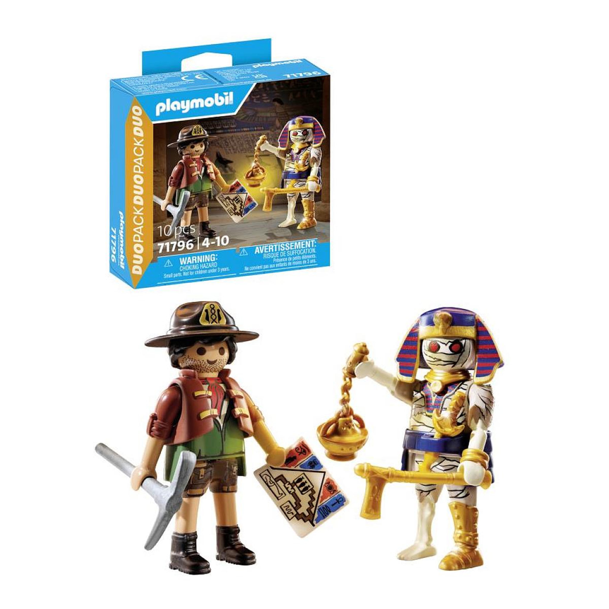 Voir la diapositive 2 : PLAYMOBIL 71796 Chasseur de trésors avec momie