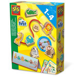 SES Creative Perles en bois à enfiler - My first