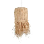 FORNORD Suspension Lungo raphia franges H60