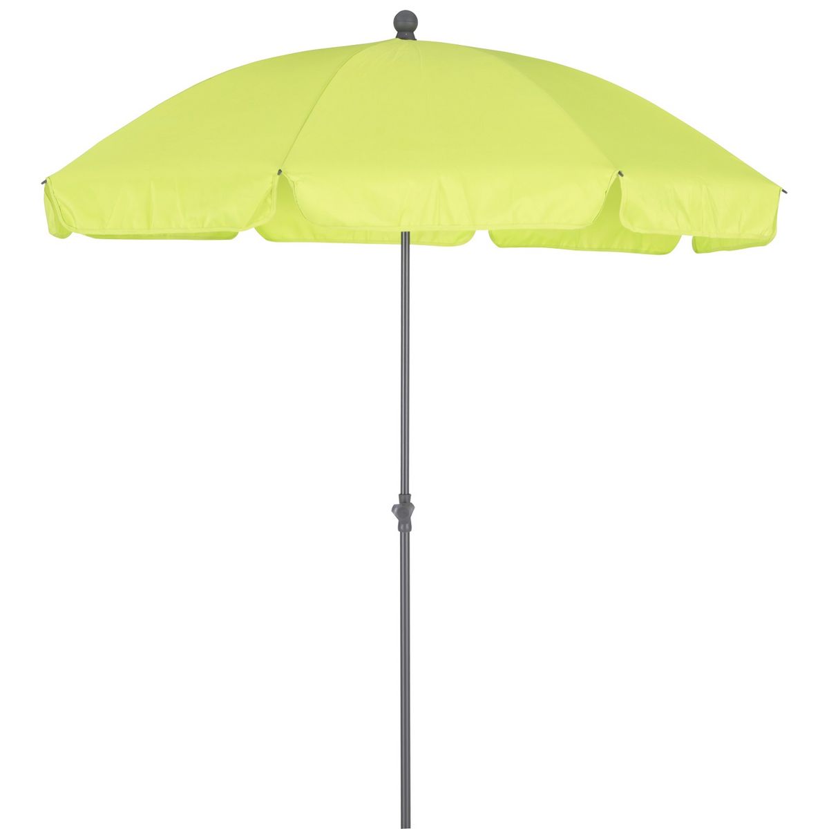 FAVEX Parasol droit diam 2m vert ELENA 