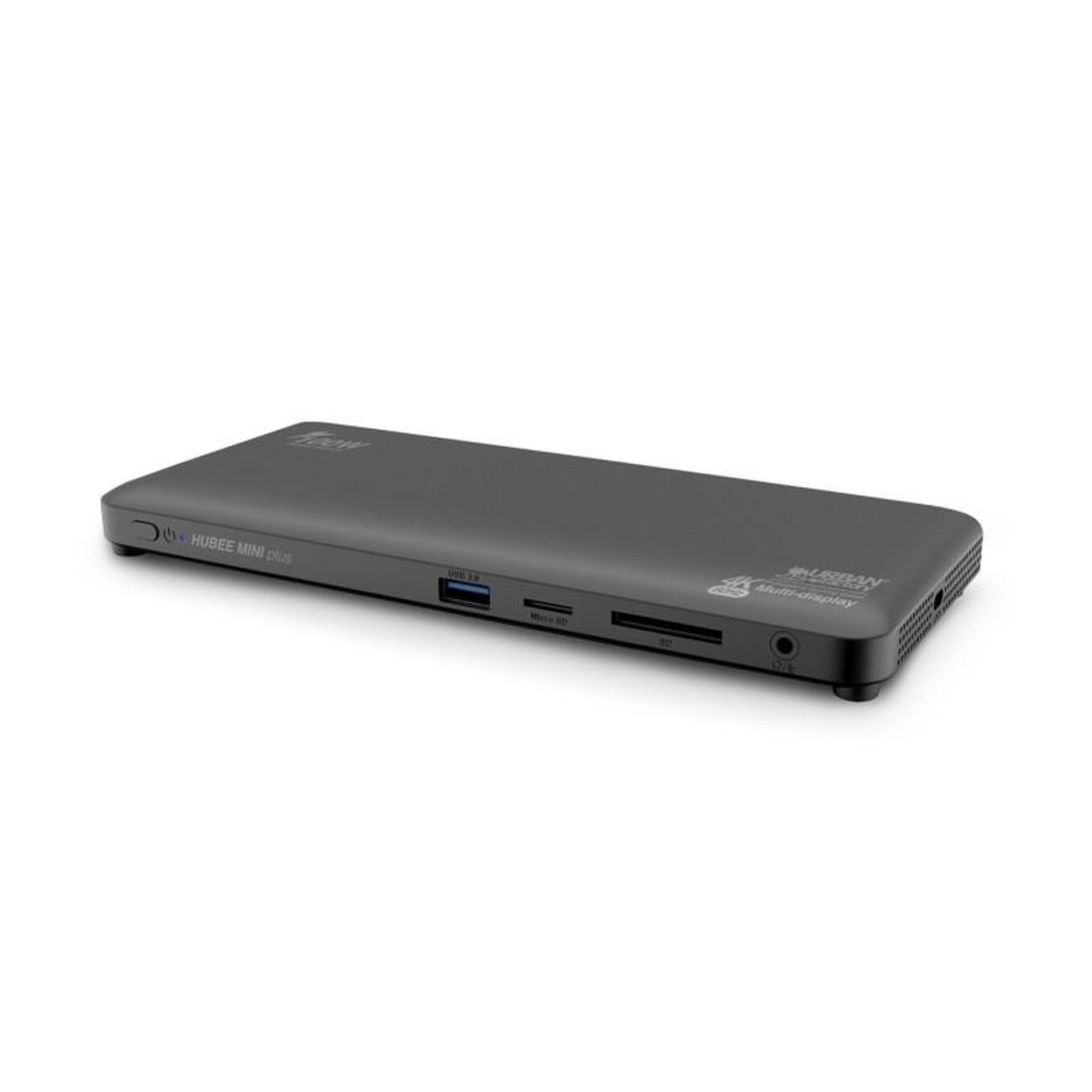 Voir la diapositive 2 : URBAN FACTORY Hub USB Urban Factory STATION D ACCUEIL HUBEE DOCK MINI PLUS USB C 13 EN 1 4K MULTI ECRAN