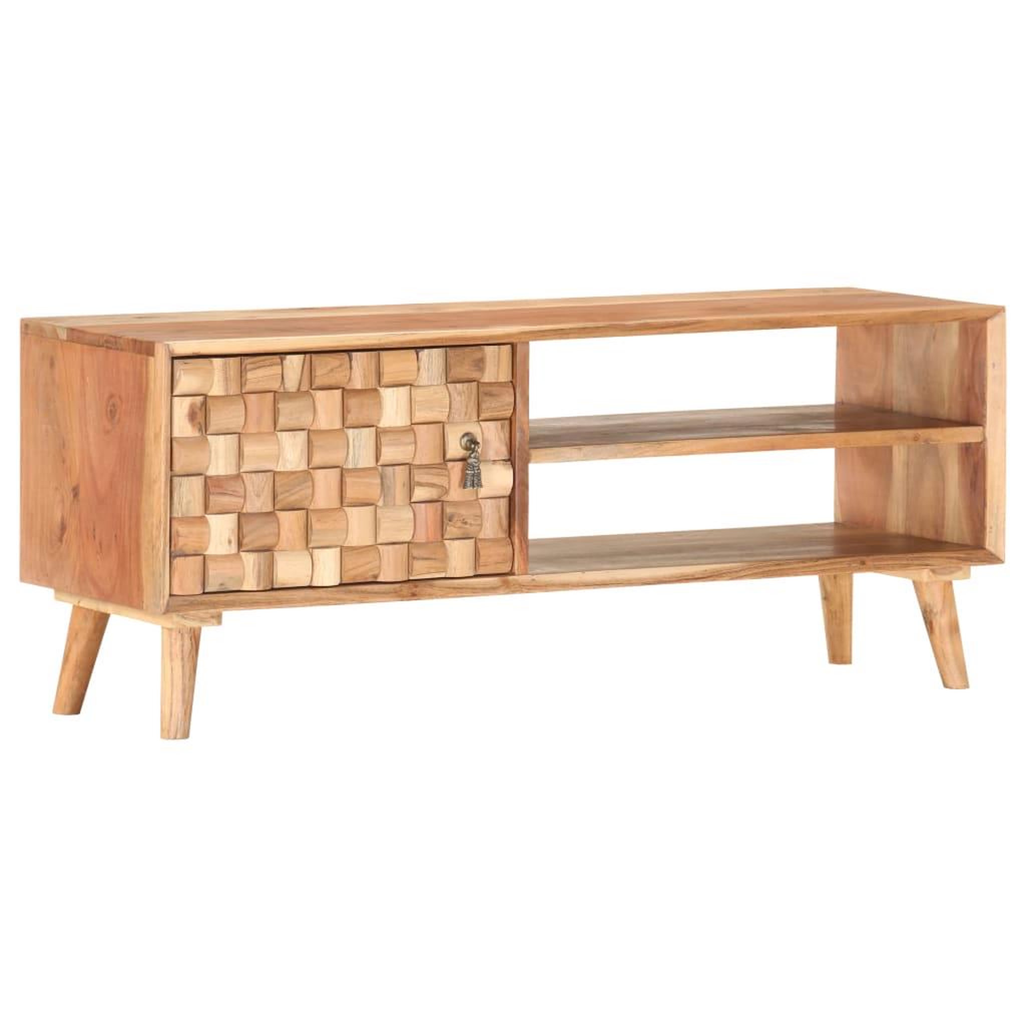 VIDAXL Meuble TV 100x35x40 cm Bois d'acacia massif