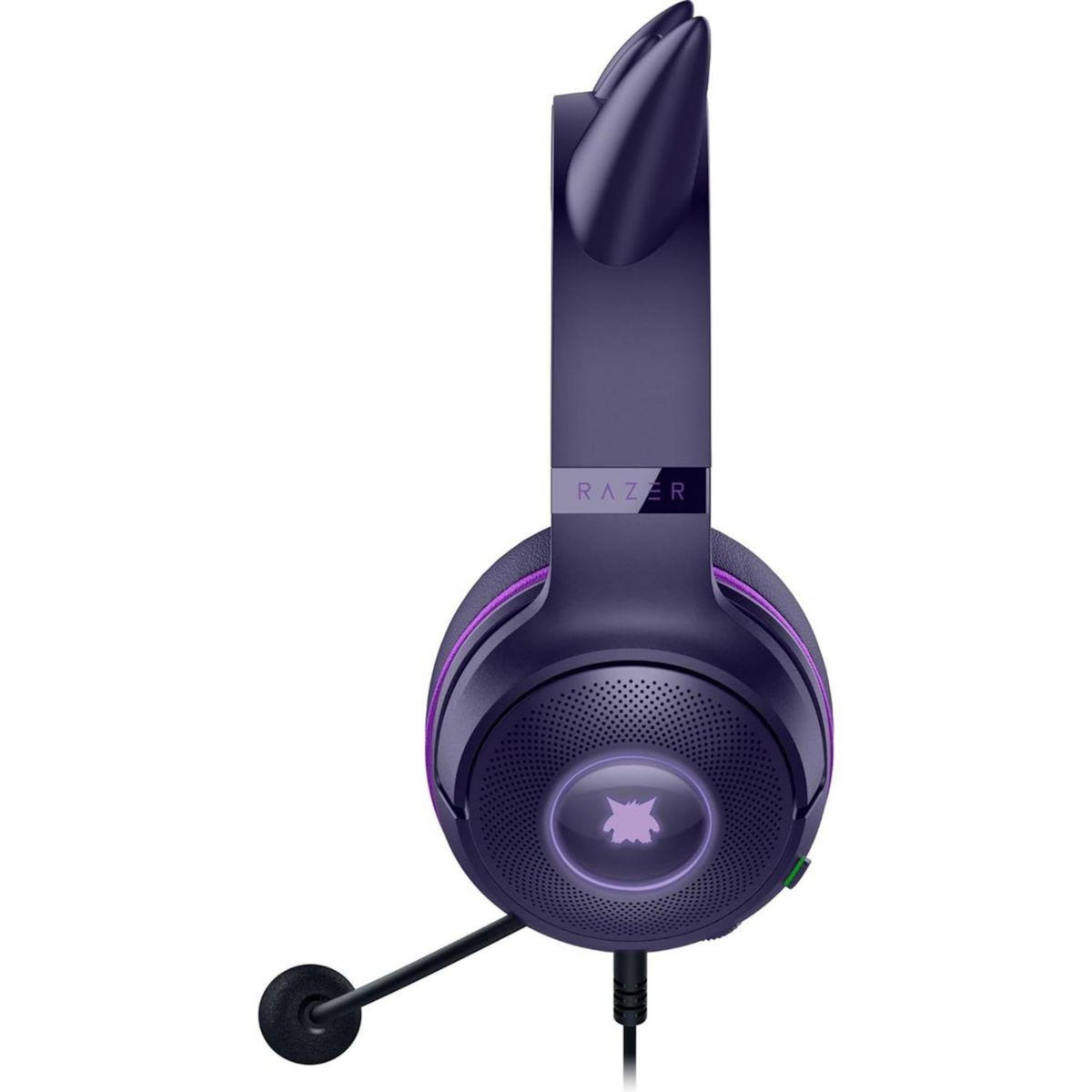 Razer Casque gamer KRAKEN KITTY V2 ÉDITION POKÉMON GENGAR