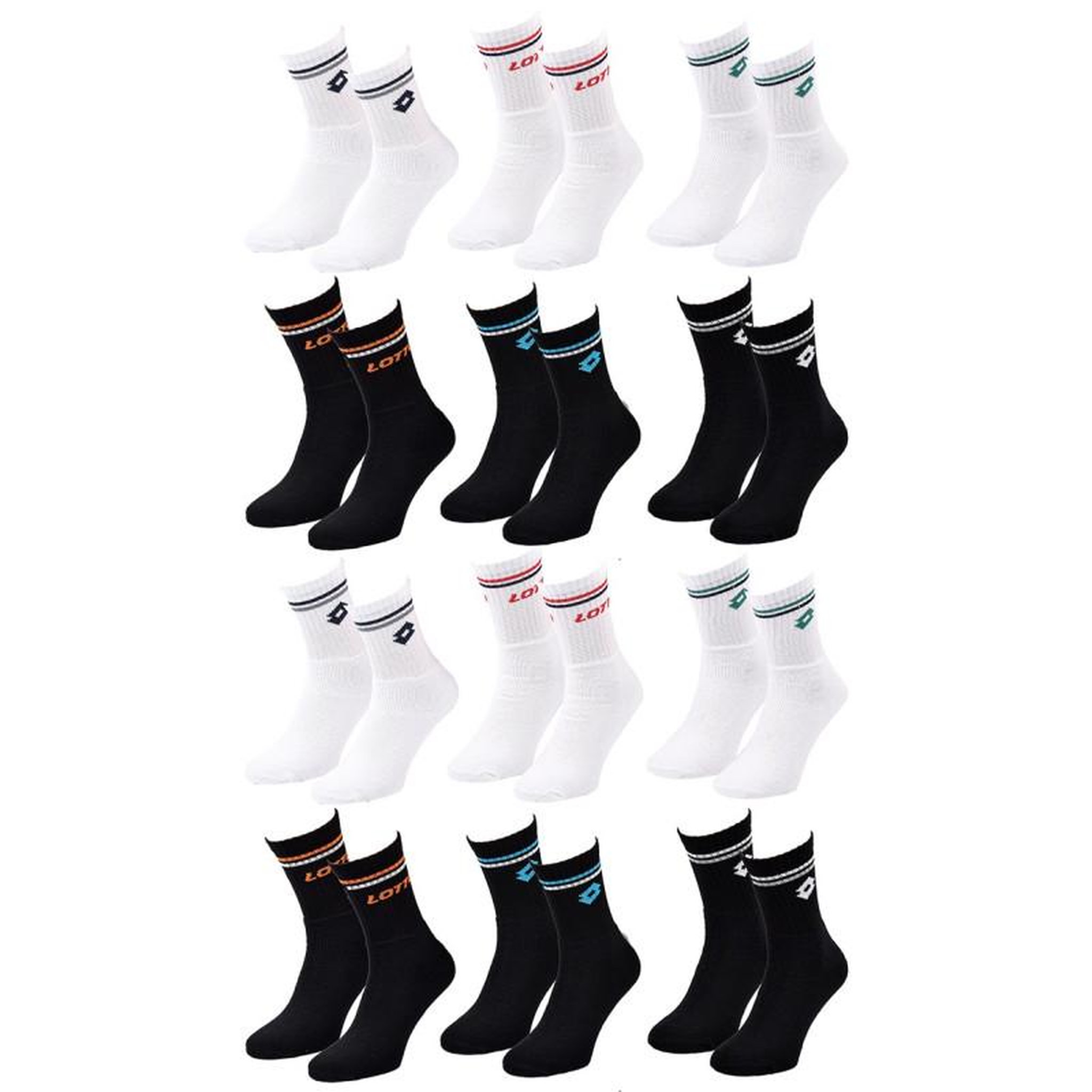 Voir la diapositive 2 : LOTTO Chaussettes Homme LOTTO