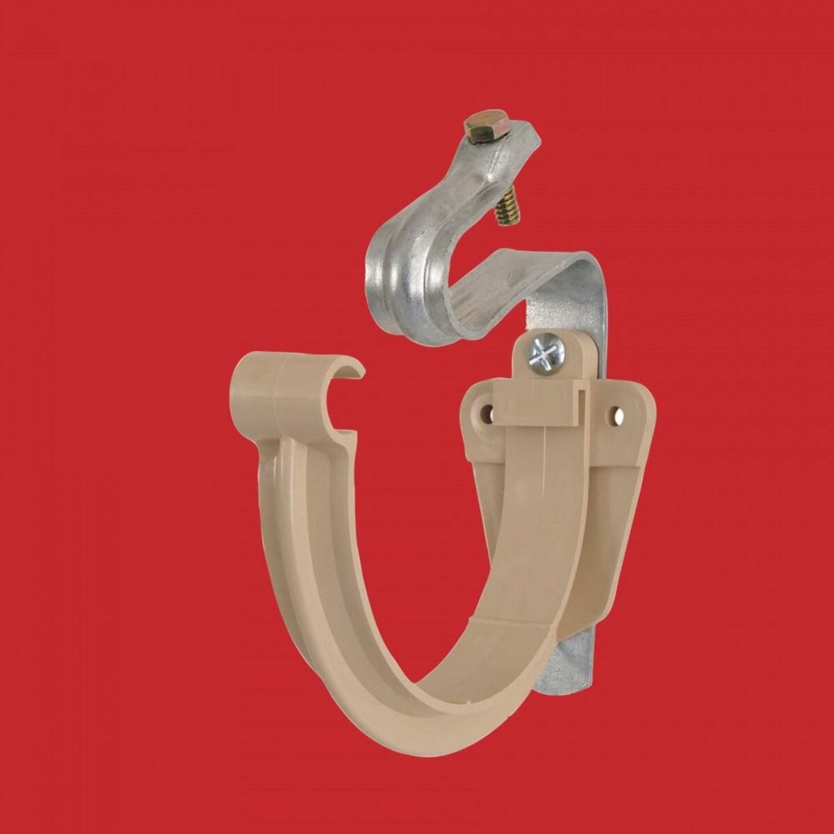 GIRPI Crochet de gouttière développé 25 cm pvc