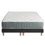 Voir la diapositive 5 : IDLITERIE Ensemble matelas Ressort 7 zones HYGGE + Sommier + couette + oreillers Fabriqué en France