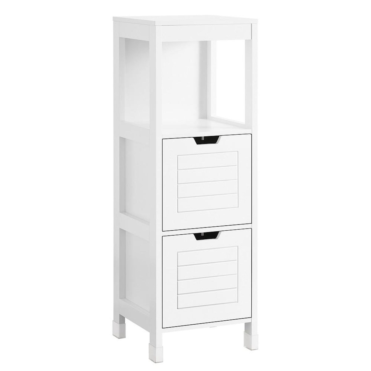 SOBUY SoBuy - Meuble bas de salle de bain à deux tiroirs - Moderne - FRG127