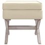 Voir la diapositive 3 : VIDAXL Tabouret de rangement 45x45x49 cm lin