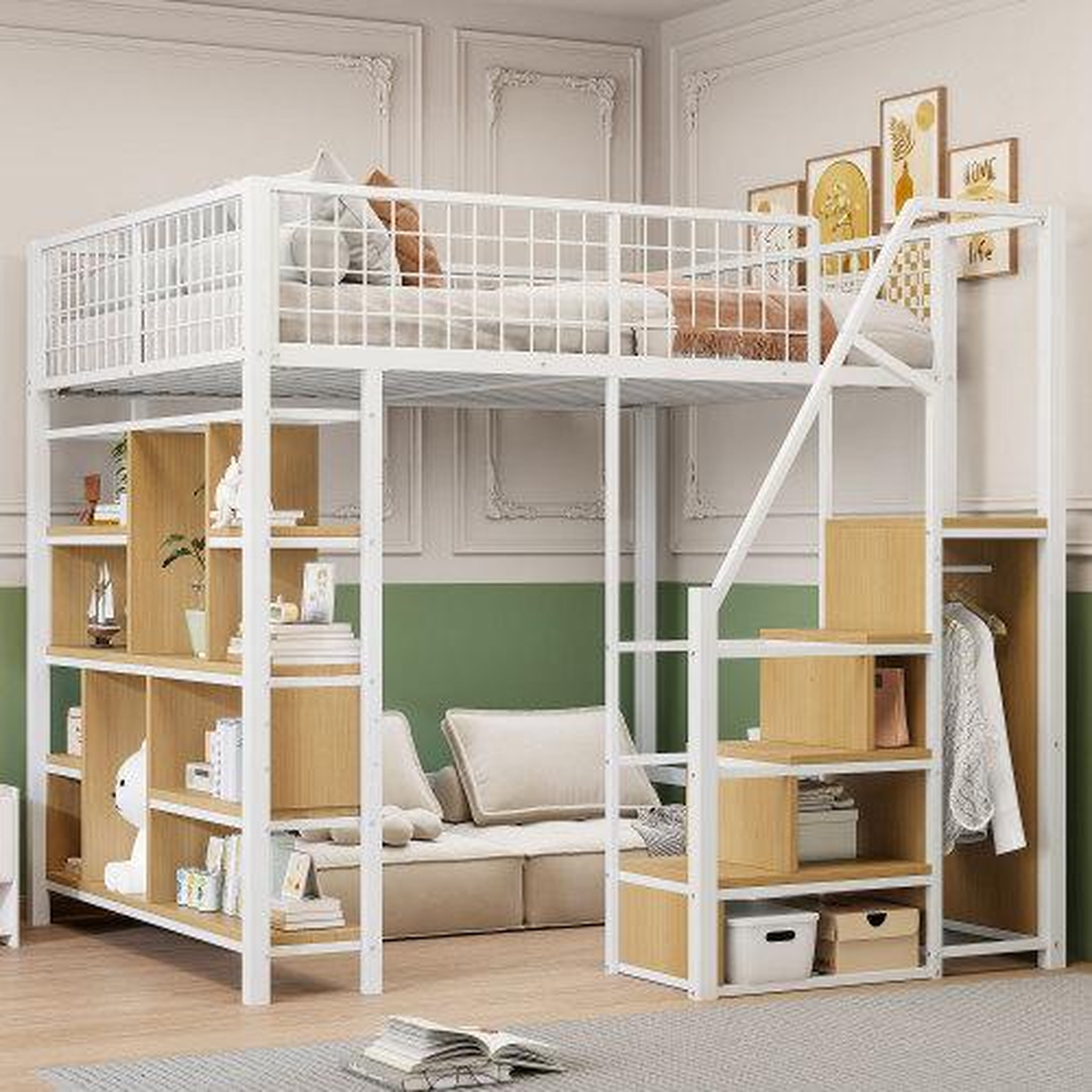 Voir la diapositive 4 : MERAX Lit mezzanine