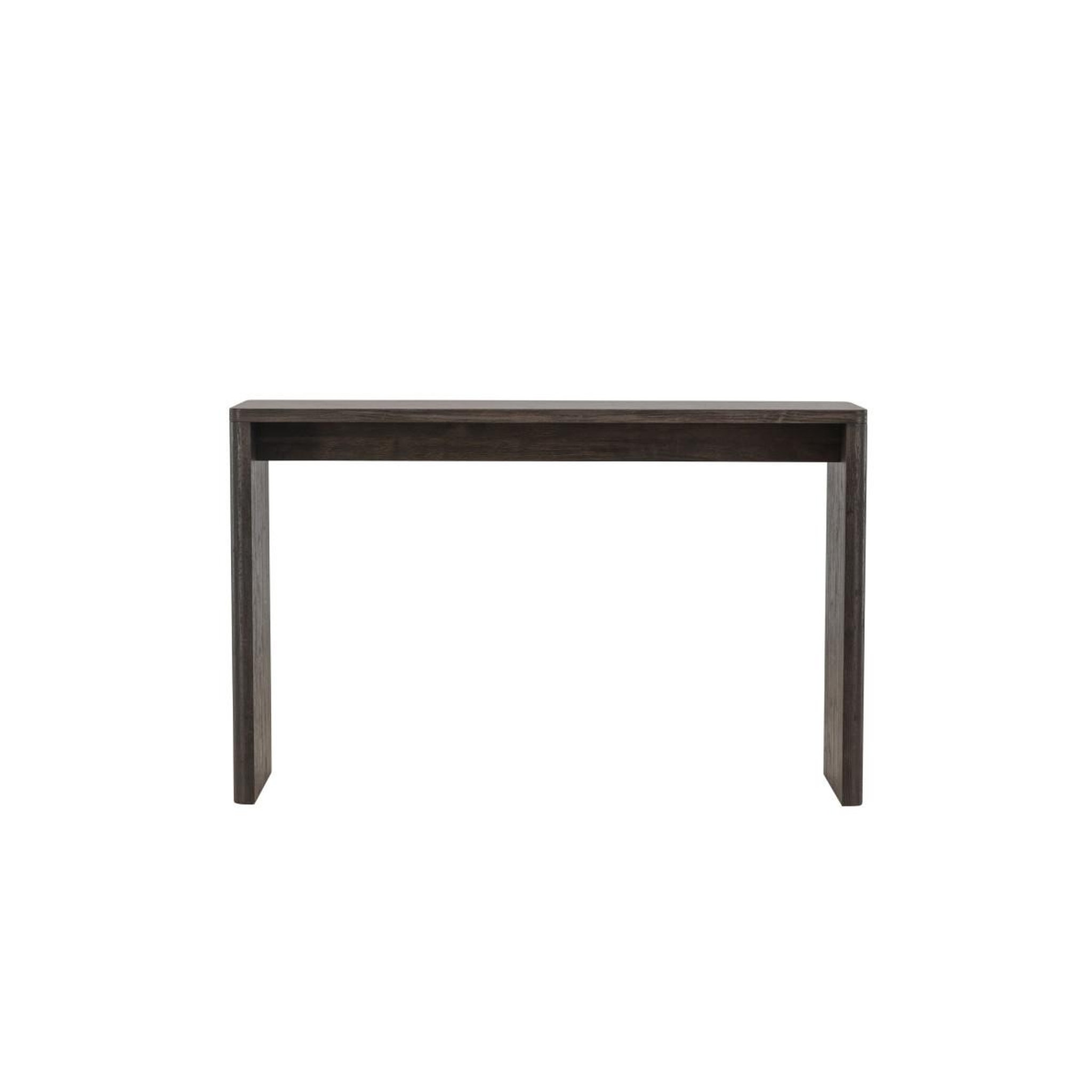 Voir la diapositive 4 : Paris Prix Console design  leknes  120cm marron foncé