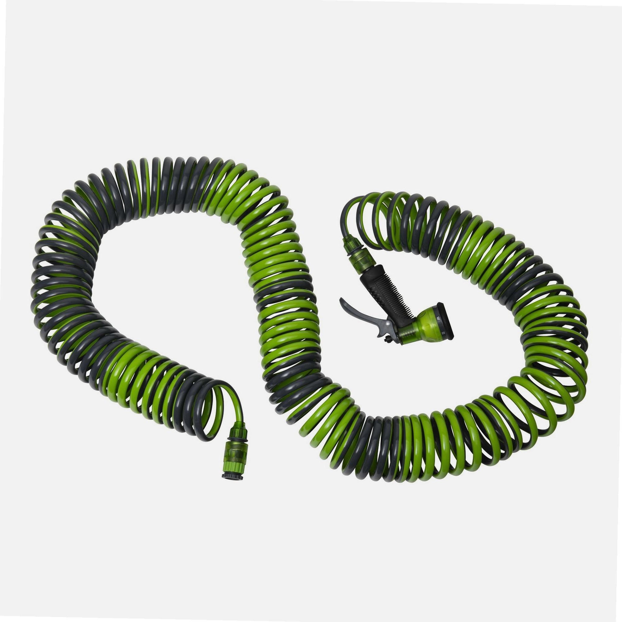 Voir la diapositive 1 : WERKAPRO Tuyau d'arrosage spirale 30m werka pro