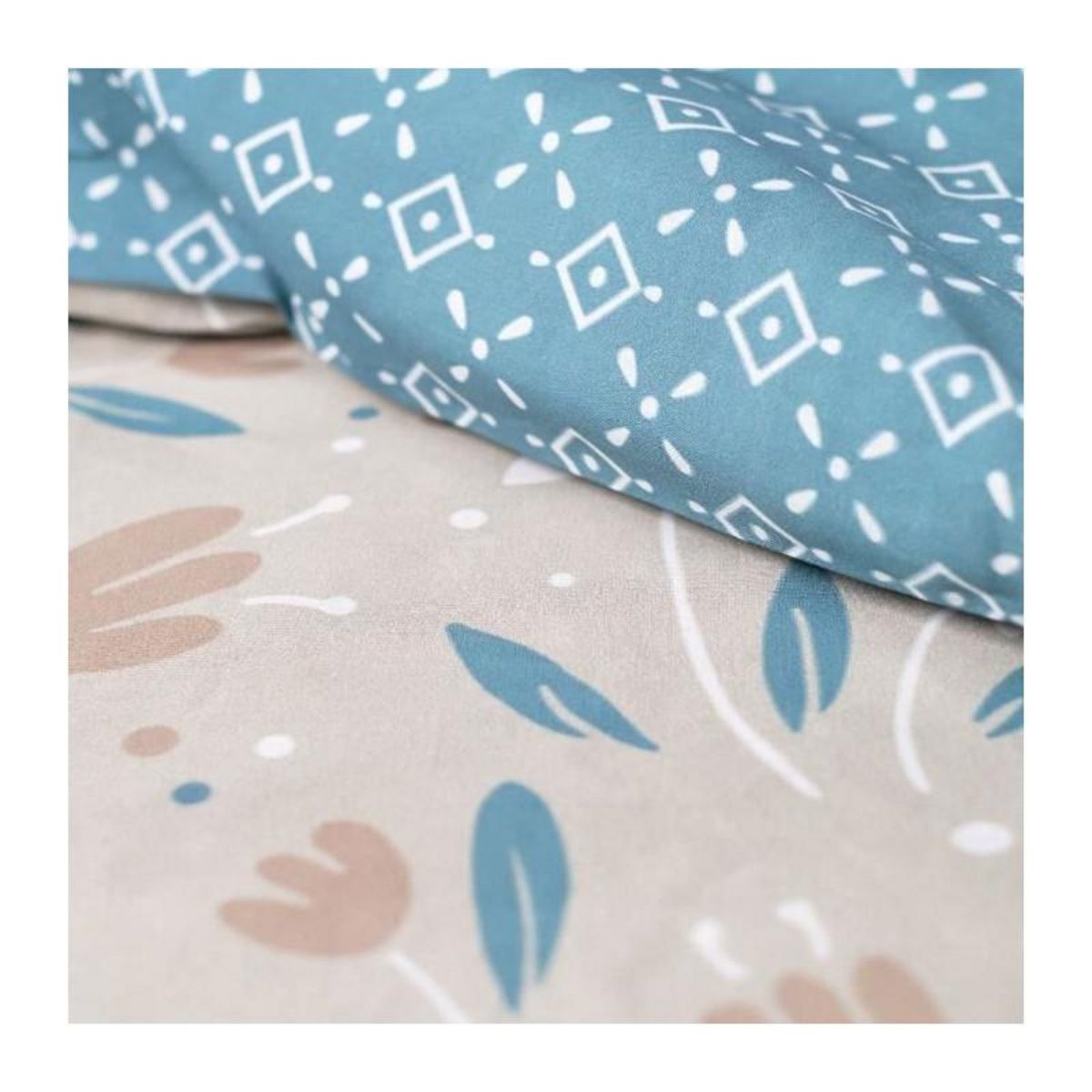 Today Parure de lit - TODAY - Sunshine - 119493 - 2 personnes - 240x220cm - Coton - Imprimé 11.58