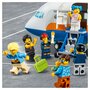 LEGO LEGO City 60262 L&rsquo;avion de Passagers, Jouet de Construction Terminal et Camion pour Enfants