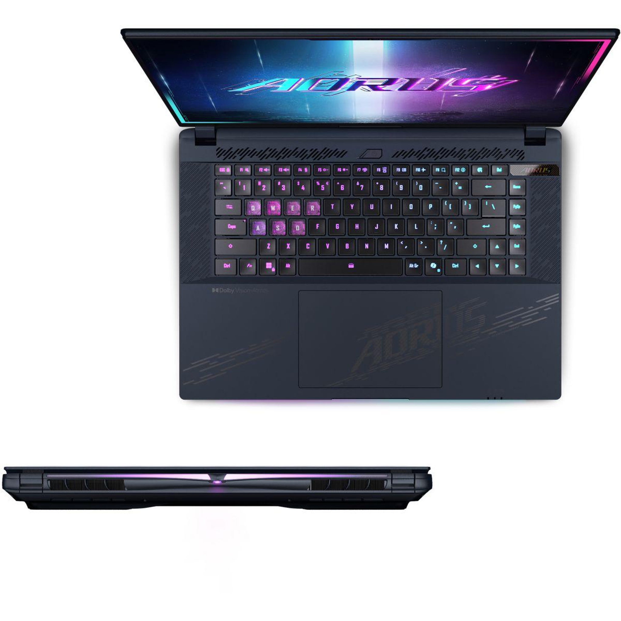 Voir la diapositive 3 : Gigabyte PC Gamer Aorus Master 16  240Hz Intel Core Ultra 9 275HX Nvidia GeForce RTX 5090 32 Go RAM DDR5 SSD 2 To