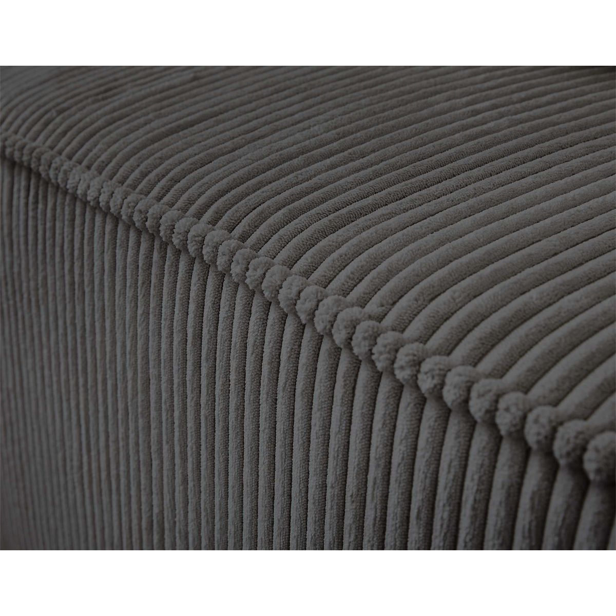 LISA DESIGN Colombine - canapé modulable d'angle gauche - 6 places - en velours côtelé