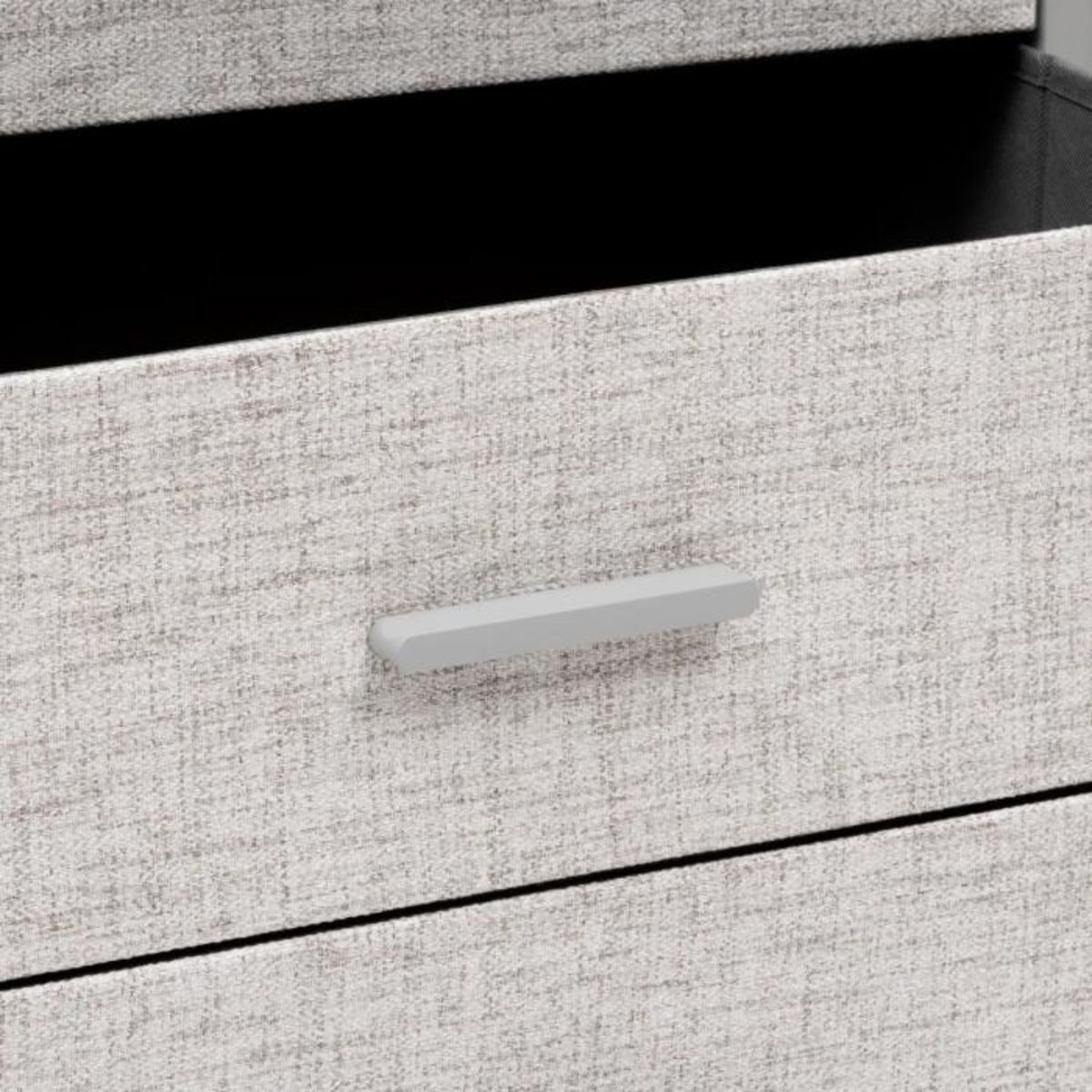 FIVE Commode 6 Tiroirs Paniers  Granite  104cm Gris