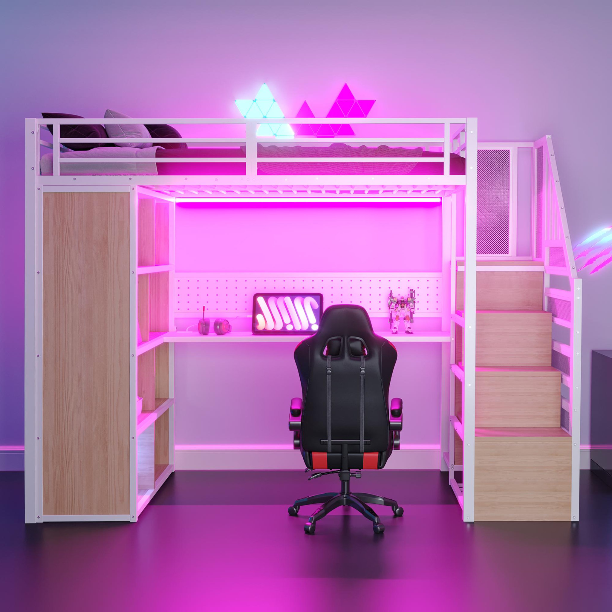 Voir la diapositive 2 : MERAX Lit mezzanine