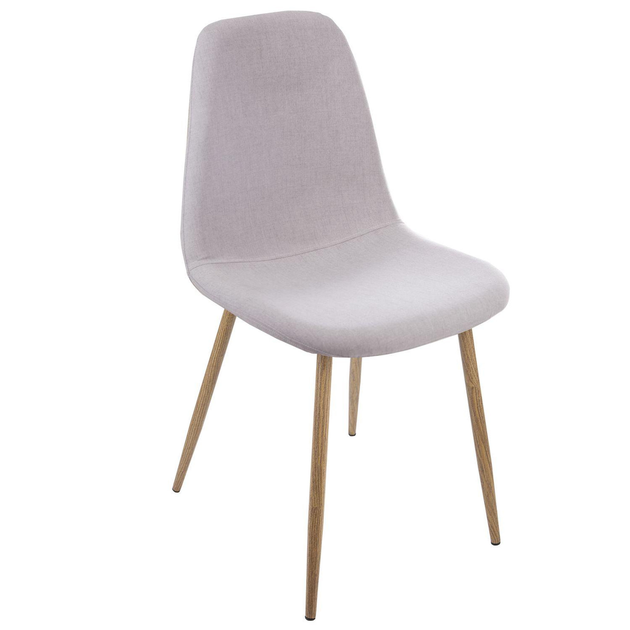 Voir la diapositive 1 : ATMOSPHERA Chaise scandinave Taho - Gris clair