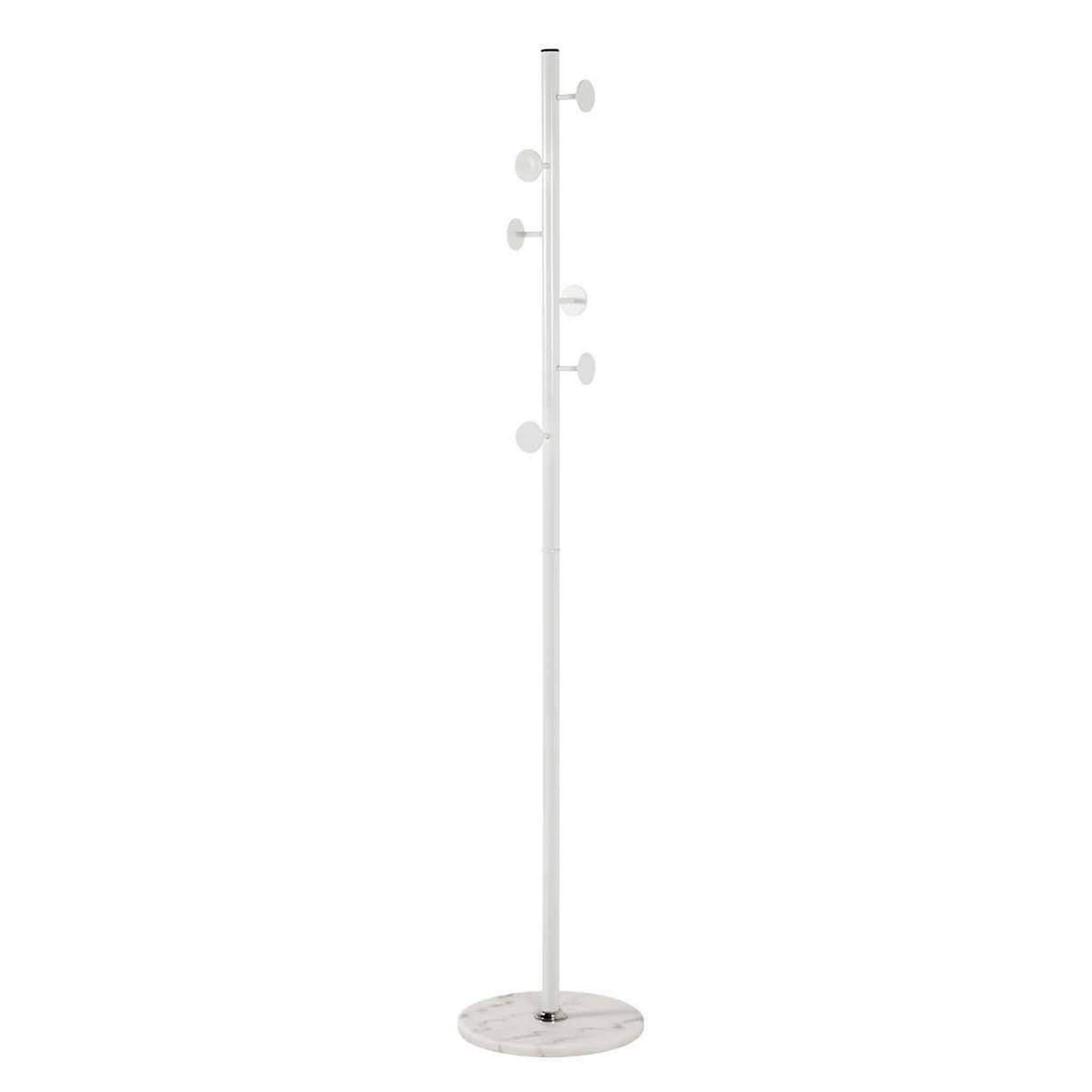 Paris Prix Porte-manteau en marbre  tahia  180cm blanc