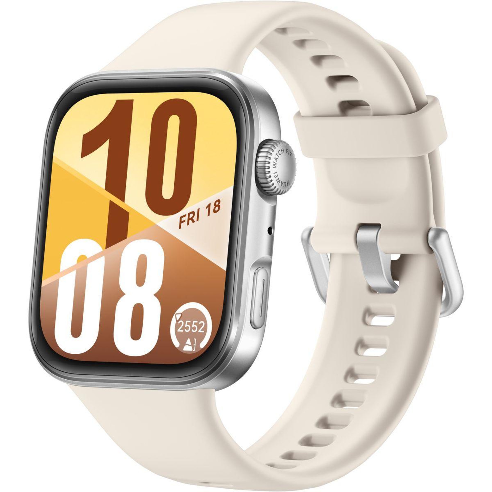 Voir la diapositive 2 : HUAWEI Montre connectée watch fit 4 blanc