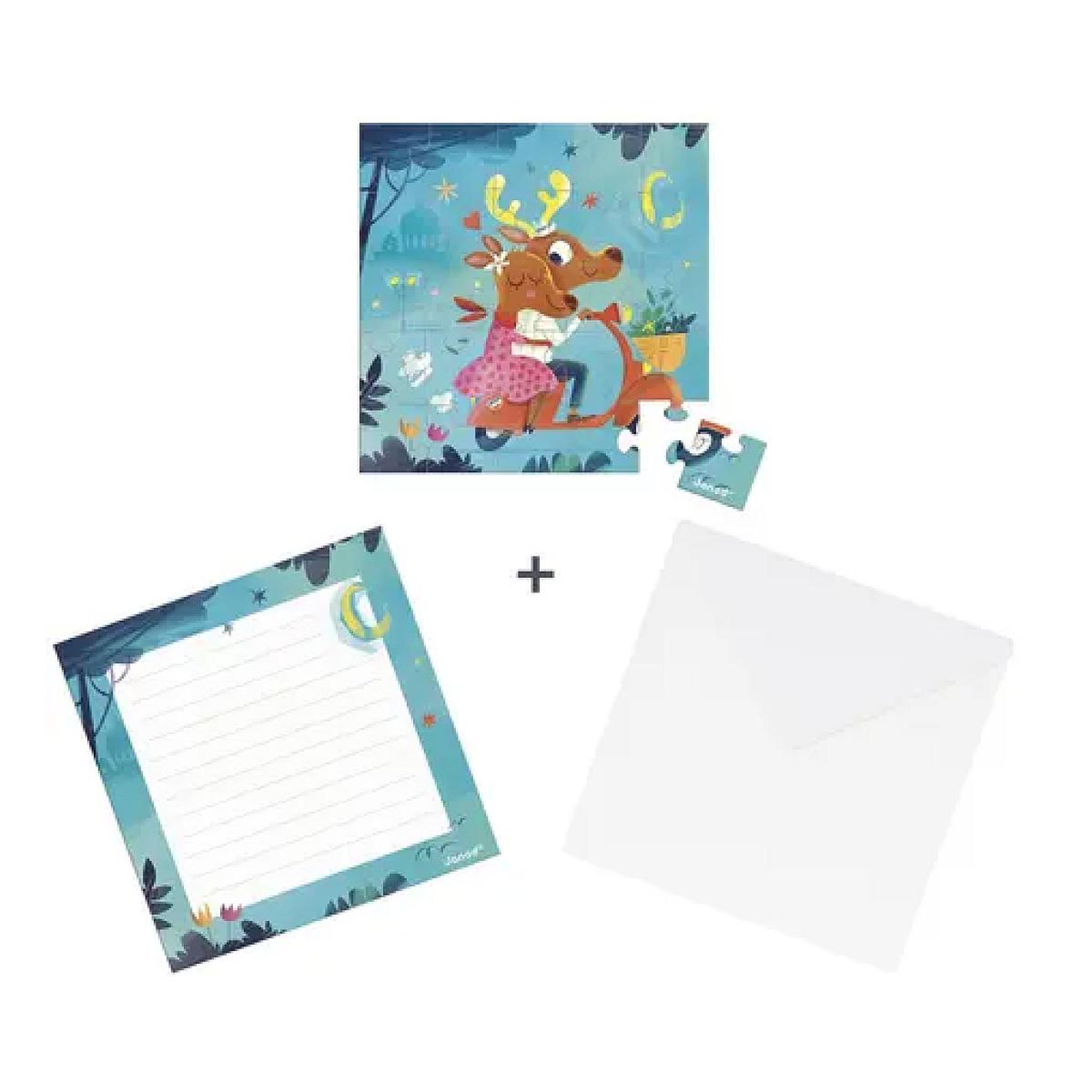 JANOD Carte Cadeau Puzzle 25 Pieces Dolce Vita