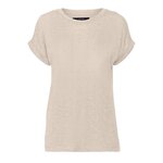 Vero Moda T Shirt  Femme Vero Moda Brianna. Coloris disponibles : Beige