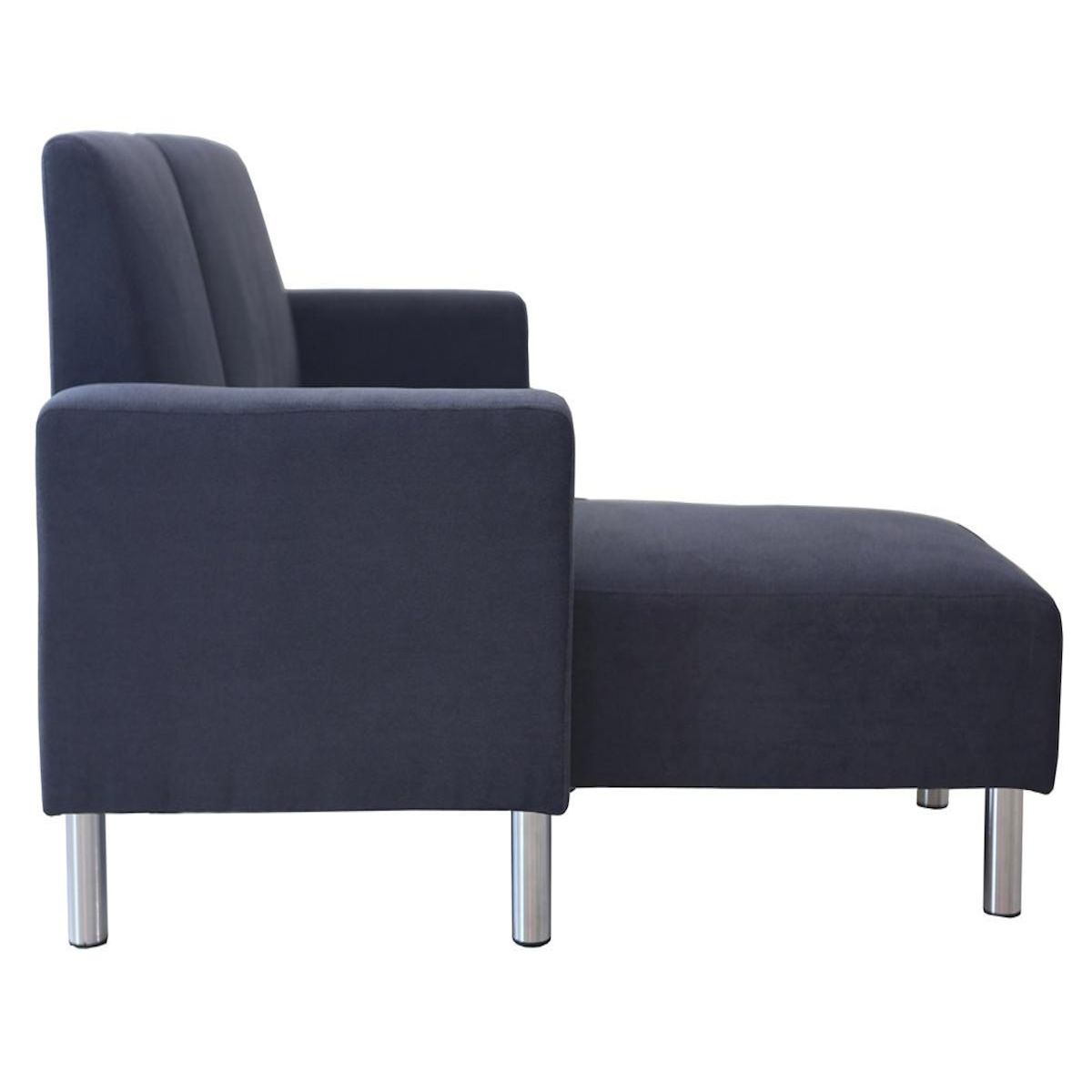 Habitat et Jardin Canapé d'angle tissu réversible  Rio  - 4 places - Gris