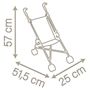 Voir la diapositive 3 : SMOBY Poussette pour poupées Smoby Baby Nurse pliage parapluie