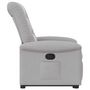 Voir la diapositive 5 : VIDAXL Fauteuil inclinable gris nuage tissu