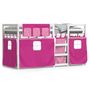 Voir la diapositive 2 : VIDAXL Lit superpose sans matelas rose 80x200 cm bois de pin massif