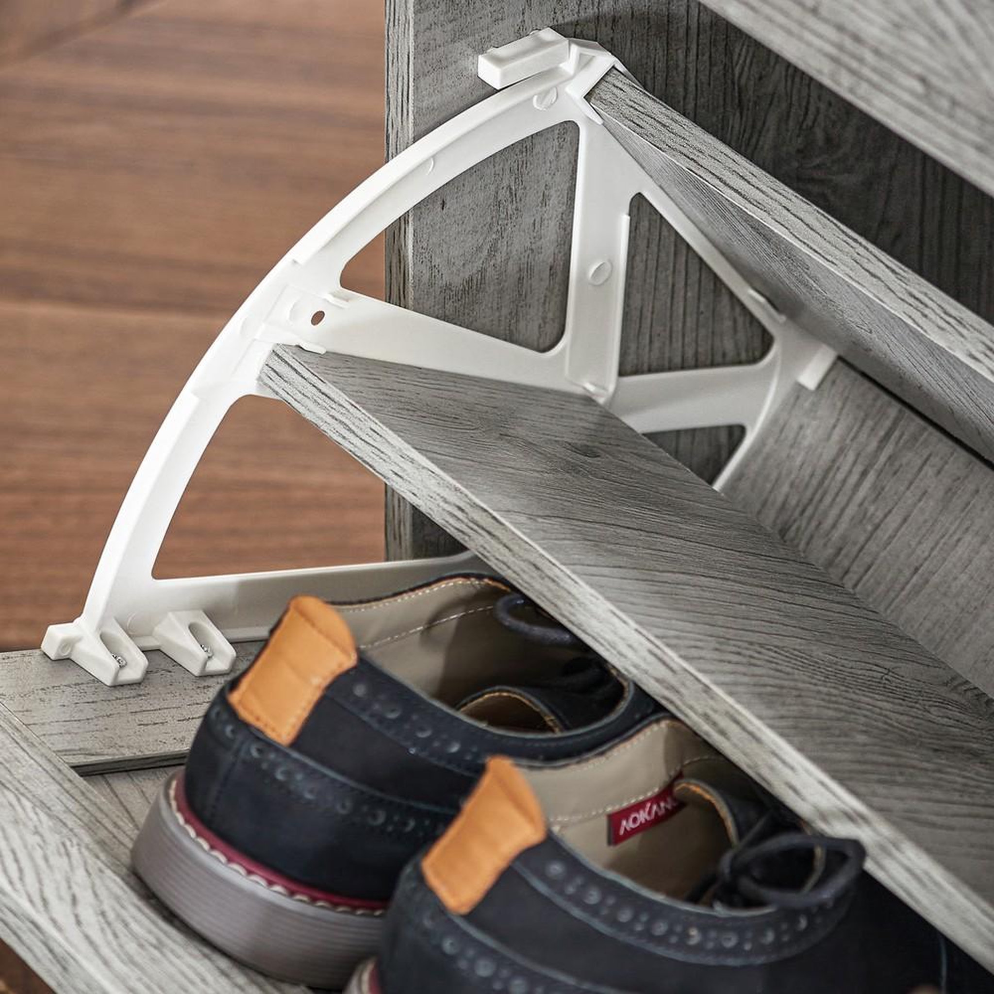 Voir la diapositive 6 : SOBUY SoBuy - Meuble À Chaussures à 3 étagères - Rustique - FSR137-L