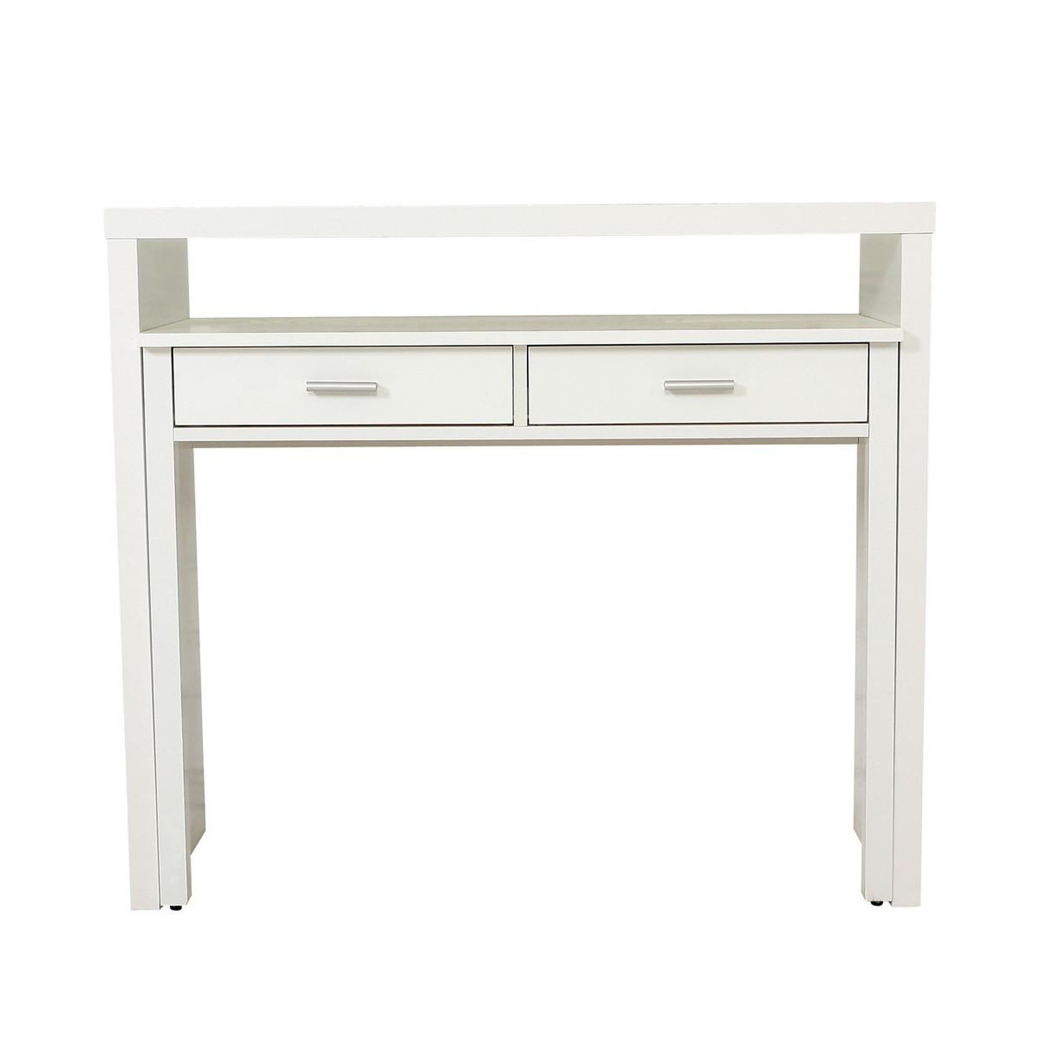 Paris Prix Console extensible bureau  nine  100cm blanc