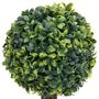 Voir la diapositive 5 : VIDAXL Plantes de buis artificiel 2 pcs avec pots Boule Vert 33 cm